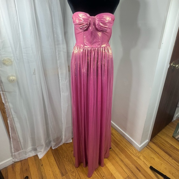 Faeriesty Dresses & Skirts - Glamorous Strapless Pink Evening Gown